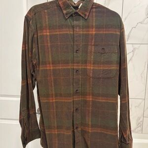 R-Options Brown Striped Shirt
